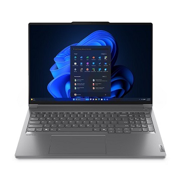 מחשב נייד 16 אינץ' אינטל דור 14 לנובו Lenovo 21N5000XIV ThinkBook 16p G5 IRX 16 Inch WQXGA 60Hz IPS Intel Core i9-14900HX 24 Cores 36MB Cache 5.8GHz Nvidia RTX 4060 6GB GDDR6 32GB DDR5 1TB NVMe SD Card Reader Windows 11 Pro